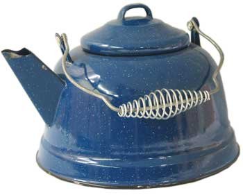 Tea Kettle, One Size, Blue