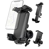 not バイク 自転車 スマホホルダー 日本企業 簡単取付 工具不要 落ちない 強力 固定 ホールド力 耐久性 防水 振動吸収 360度回転 角度調整 ワンタッチ スタンド マウント スマートフォン スマホ ホルダー 携帯 オートバイ バイク ロードバイク マウンテンバイク クロスバイクナビ iPhone pro Air android
