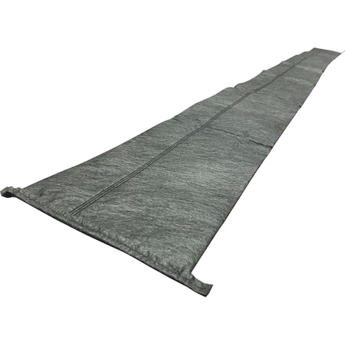 Image of Quick Dam Flood Barriers - 3.5 inch Height x 10 ft Length - 8 / Carton - Black
