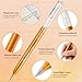 miikoul Jumbo Glitter Gel Pens, 48 Pack 1.0mm Fine Tip Large Capacity Colored Drawing Pens Sparkly Metallic Shimmer Paint Pen Water-Based Ink for Adults Coloring DIY Craft Making Dooding Scrapbooking
