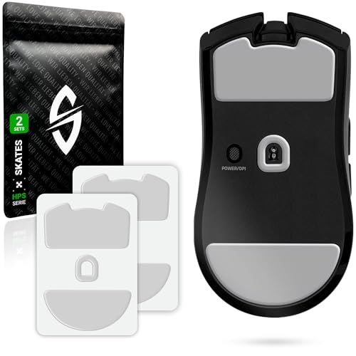 SensoryBoost HPS Glides (Lot de 2) pourRazer Viper V3 Pro – Équilibre Parfait Entre Vitesse et contrôle – Arrondi et Durable – Patins de Souris de...
