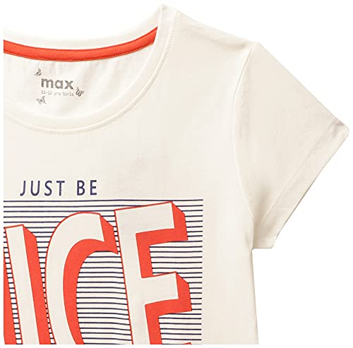 Image of Max Girls Printed Round Neck T-Shirt