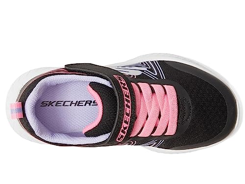 Skechers Microspec Plus Enfant : baskets noires légères au confort amorti - 2