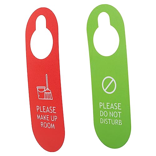 Panneau Suspendu Double Face Résistant pour Porte de Chambre - Lot de 5