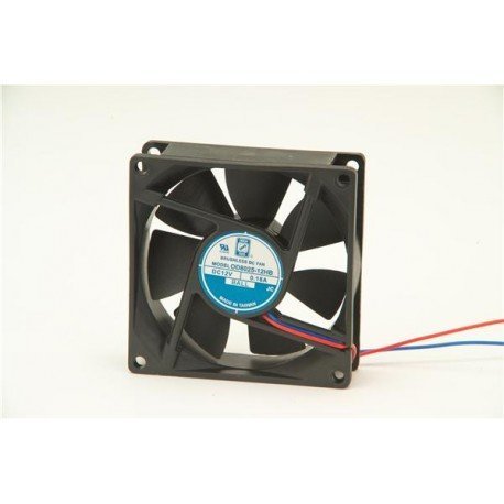 Orion Fans OD8025-12MB 80mm PC Cooling Fan - 12VDC, 31CFM, 28dBA, Ball Bearing Computer Case Fan