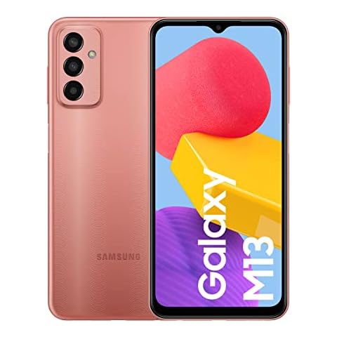 Samsung Galaxy M13 - Smartphone Android 4GB RAM 128GB Almacenamiento Cover