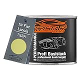 TRISTARcolor Pintura automotriz Bote listo para pulverizar para Fiat/Lancia 733A Verde Guacomole/Verde Rilassato Pintura base 0,5L