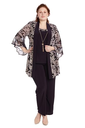 R&M Richards Women's Pant Suit Set4