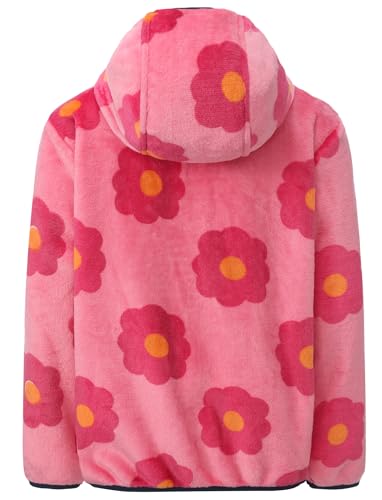 Image of Girl's Jacket Kids Full Zip Ultra Soft Sherpa Fleece Hoodie Sweatshirt