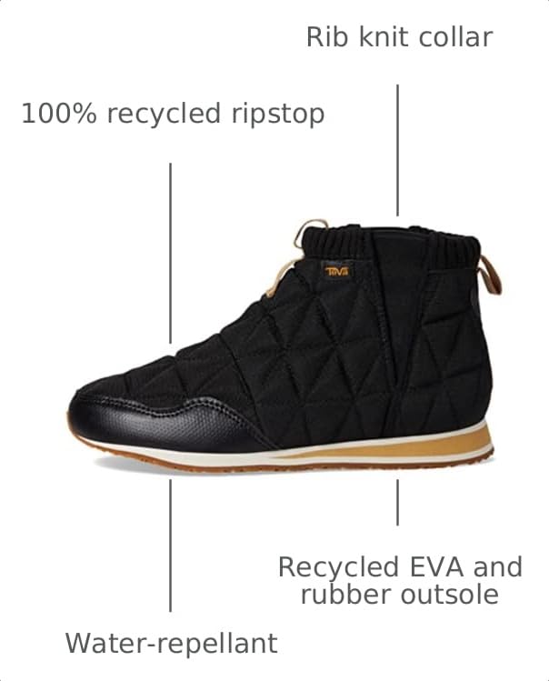 Image of Teva Womens Reember Mid Lightweight Comfortable Outdoor Indoor Slip-on Shoe