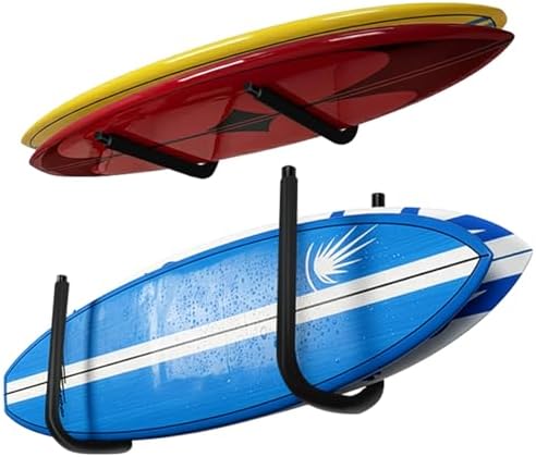 SUP Paddle Board and Kayak Storage Rack,Surfboard Wall Mount and ...