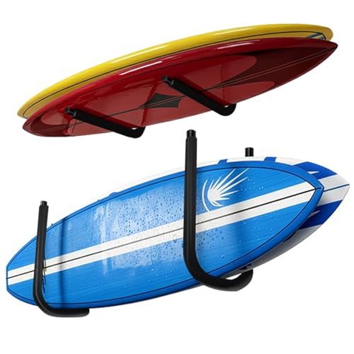 SUP Paddle Board and Kayak Storage Rack Surfboard Wall Mount and Kayak Rack