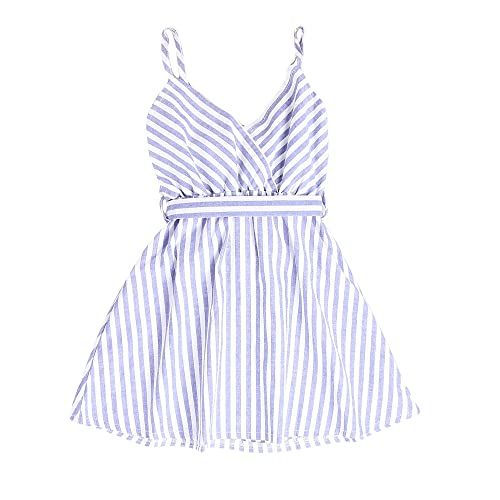 Image of Hopscotch Baby-Girl's Cotton Empire Waist Knee-Length Dress