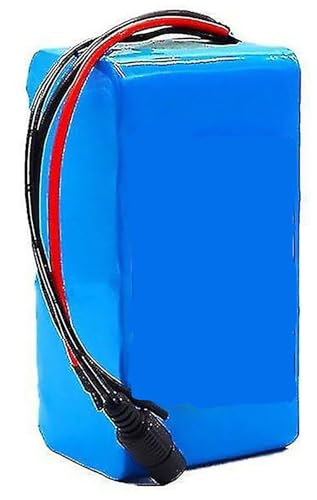 24V 60Ah E-Bike Akku Wasserdichter PVC-Akku 7S3P Hochleistungsakku Wasserdichter Elektrofahrrad Batterie Mit Ladegerät Und BMS Für 50W-500W Motor 24V 60Ah,XT60