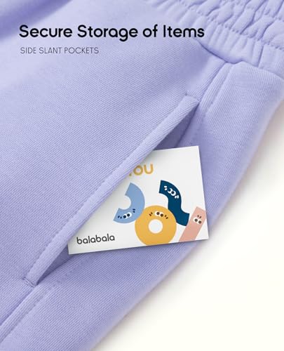 Balabala Girls Sweatpants with Pockets Boys Sweatpants Girls Joggers Boys Joggers Kids Sweatpant Toddler Jogger Active Pants3