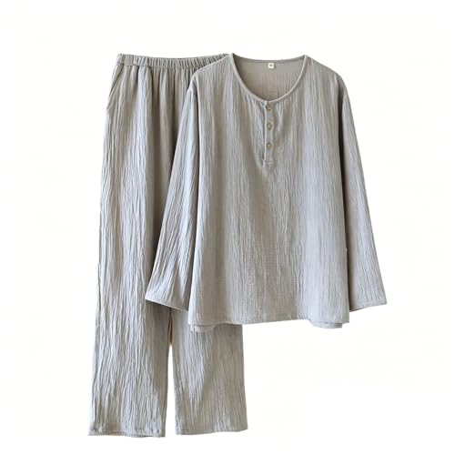 Pyjama en coton homme pour vos week-ends cocooning : tenue de loisirs ample et confortable