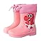 Stivali Pioggia Bambini Ragazze Impermeabili Scarpe Acqua Gomma Antiscivolo Leggere Comode Stivaletti Pioggia Scuola Elementare Bocca Elastica Suola Testurizzata Stivaletti Invernali Bambina Scarpe