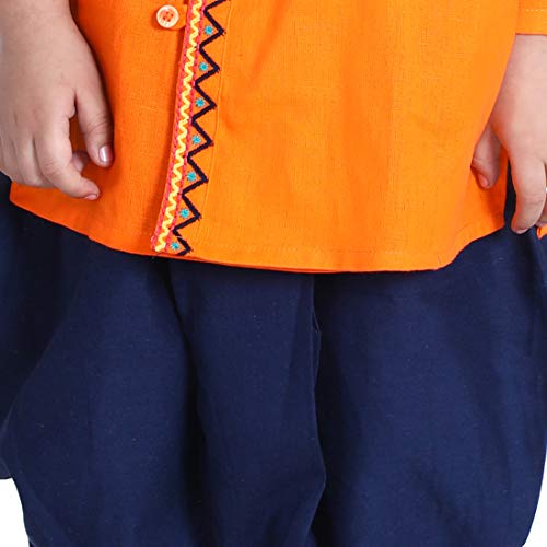 Image of BownBee Kids Ethnic Wear Dhoti Kurta Set | Traditional Festive Clothing for Children | Indian Wedding & Celebration Wear | Comfortable Fit