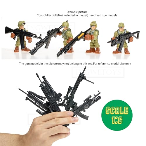 Modelos de juguetes para guerra y figuras de acción 8 piezas miniatura 3