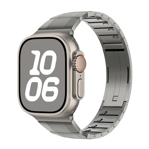 Coque montre 9/8/7 41 mm titane pour le style urbain quotidien