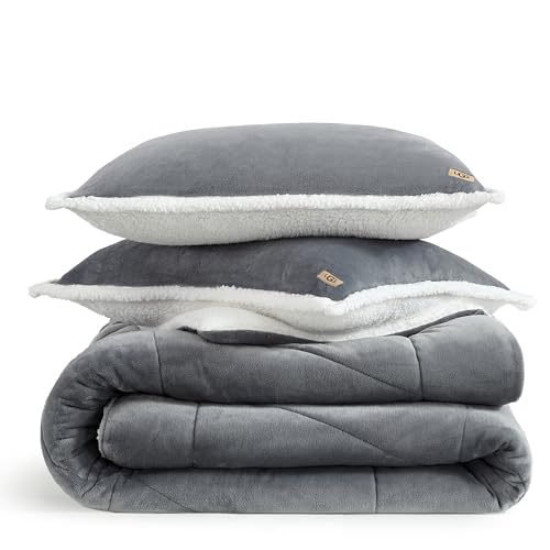 UGG Avery King Comforter Set with 2 Pillow Shams...