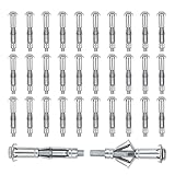 BEASAFY 30 Stück Hohlraumdübel Set, M8 x 65 mm Hohlwanddübel...