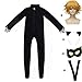 Black Cat Noir Costume Kid's Cat Cosplay Jumpsuit Boy's Girls Costume Black Cat Cosplay Costume (M, Black Cat Noir Costume)
