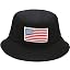 American Flag Black