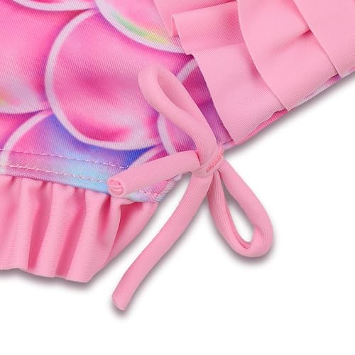 Image of XFGIRLS Baby /Toddler Girls Swimsuit Long Sleeve One-Piece Bathing Suit Rash Guard for Kids UPF 50+ Swimwear