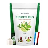 NUTRI & CO Fibres BIO - Laxatif 100% Naturel soulage la Constipation - Équilibre Flore In...
