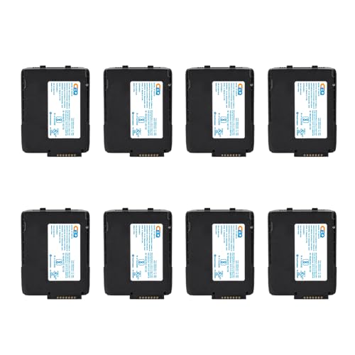 CBQ (8pcs) BT-000318 Battery for Zebra TC77 TC70 TC72 TC75 TC70X TC75X TC720L TC75EK TC75AH TC75GK TC700H TC700K TC77HL,82-171249-01 82-171249-02 BTRY-TC7X-46MA2 Barcode Scanner Replacement Battery