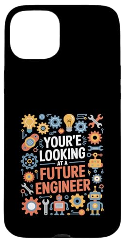 Future Engineer Funny Say Gear �d�����{�b�g �X�}�z�P�[�X iPhone 15 Plus �p