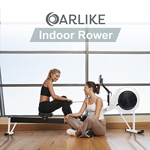 Oarlike Air Resistance Rowing Machine 10 Level Adjustable Resistance Air Rower With Lcd Monitor Foldable Exercise Fitness Equipment For Home Gym Office Use #TOP5