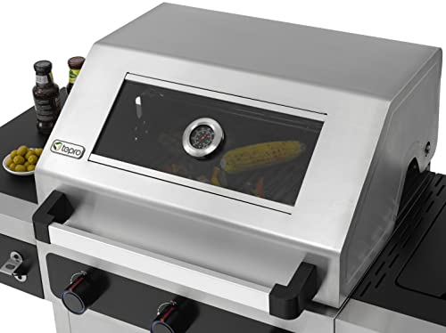 tepro Gasgrill Keansburg 3 Special Edition, Grillfläche: ca. 61 x 43 cm Silber