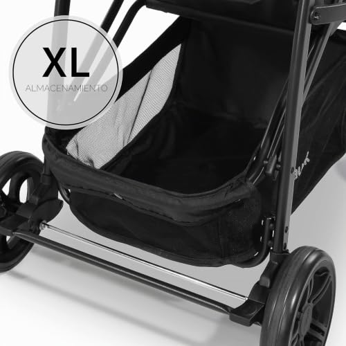Miniatura 7 de Hauck Rapid 4 Silla De Paseo Ligera Hasta 22 Kilos, Carrito Bebe Plegable Desde 0 Meses, Bebe Silla Paseo Compacta, Carro Bebe Reclinable, Cesta Grande - Gris