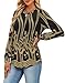 Alaroo Long Sleeve Shirts Fall Fashion Outfits for Women Blouses Casual Tops Boho Clothes 2025 Print 10 M