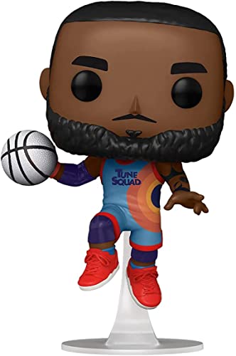 Funko Pop! Movies: Space Jam 2 - Lebron James - (Leaping) - Figura de Vinilo Coleccionable - Idea de Regalo- Mercancia Oficial - Juguetes para Niños y Adultos - Movies Fans