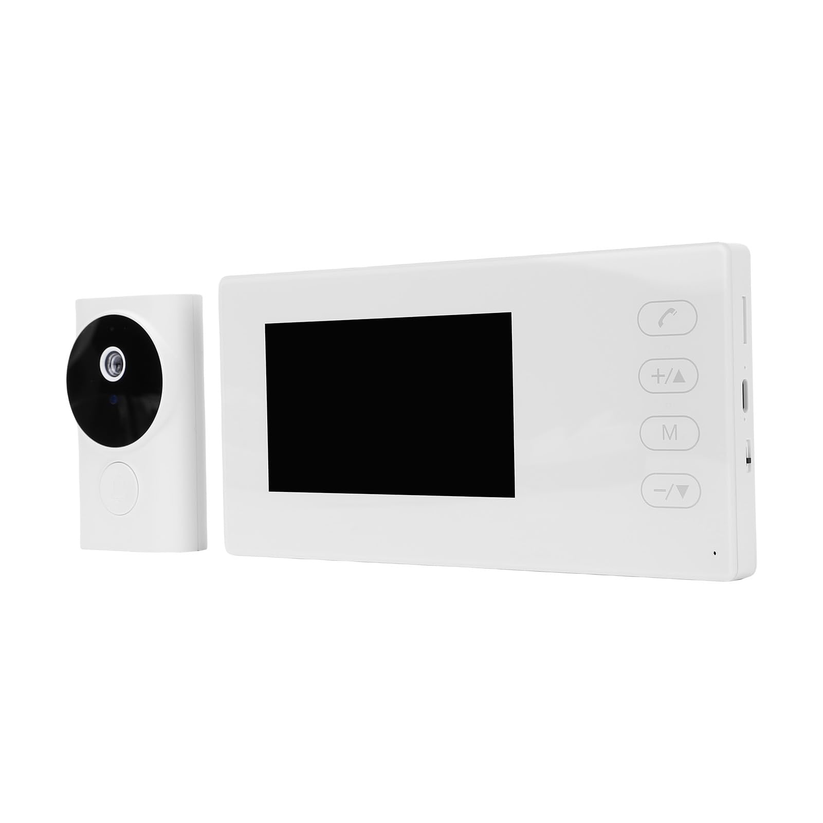 Yinhing Timbre con vídeo inalámbrico HD 720p, Pantalla táctil LCD 4,5 Pulgadas, visión Nocturna, ángulo 140°, bidireccional, Resistente IP55, Ideal para Villa