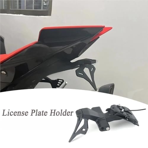Support de plaque d'immatriculation moto rigide anti-vibration RSV4 Tuono RS660