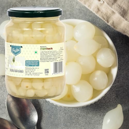 Image of Freshos Cocktail Onion 680gm | Sweet and Crunchy Cocktail Onions for Pickling, Garnishing, and Cooking