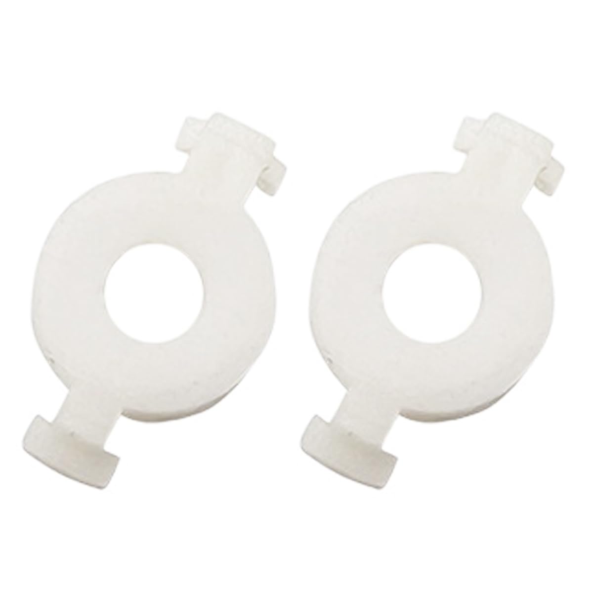 Tiardey 6pcs Small Piston Holders Trumpet Cap Trumpet Accessory Trumpet Ring Washer Trumpet Repair Parts Trumpet Valves Spring Pads Trumpet Top Cap