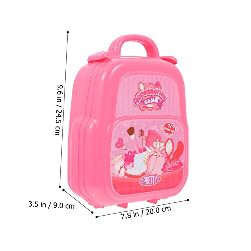 SAFIGLE 1 Conjunto De Ferramentas De Higiene Mochila Juguetes Para Cosméticos Brinquedos Para Menina