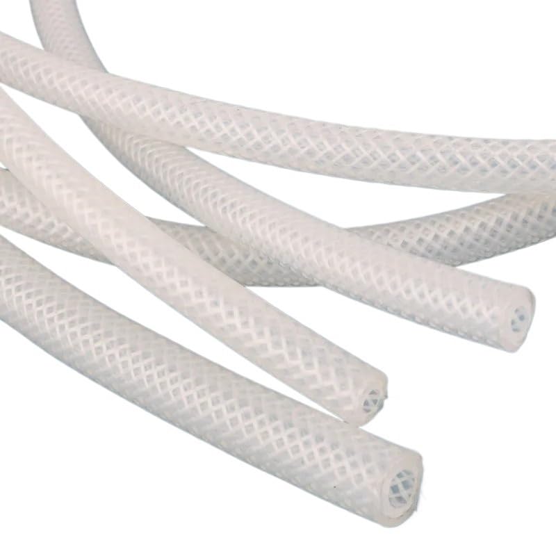 Tube en Silicone,Tuyau en Silicone Tube en Silicone de 1 mètre, Tuyau en Caoutchouc de 3 à 28mm, Tube Flexible Thermique(ID 10 x OD 18mm)