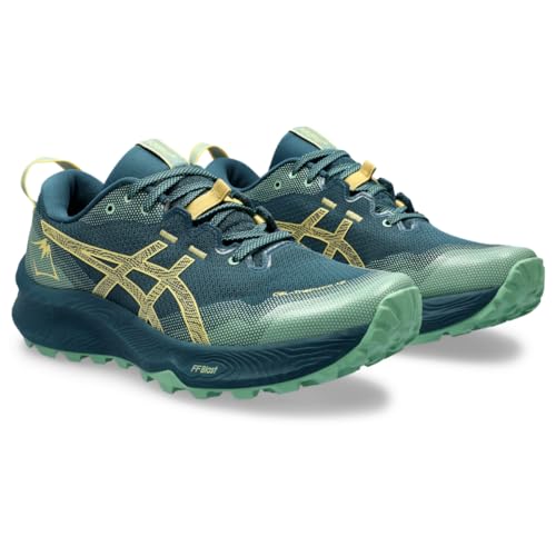 ASICS ASICS Men's Gel-Trabuco 12 Running Shoe, 14, Magnetic Blue/Faded Yellow