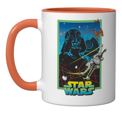 Mug cerámico Star Wars Darth Vader retro 70s miniatura 1