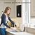 LaraLov Electric Tankless Hot Water Heater, 11kW on Demand Instant Water Heater 240V with Digital Touch Display, Endless Hot Water Heater for Shower, Kitchen, Whole House