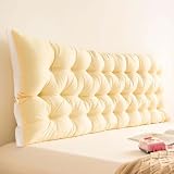 Grande cuscino per schienale con supporto posteriore per divano letto testiera grande cuscino triangolare schienale angolo lettura cuscino 90 x 10 x 45 cm