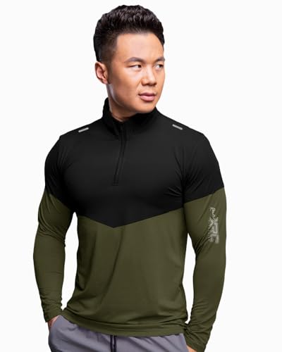 Image of Noble Monk Men's Active wear Regular Fit T Shirt |Full Sleeves |Casual T-Shirt for Men