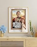 CINEMA SUCCESS STORY Poster LE RETOUR DU HÉROS Affiche film, Vintage, Déco murale (40X60) HQ (sans cadre)