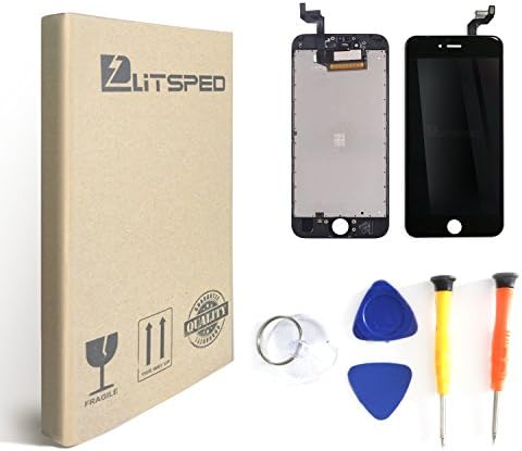 LITSPED Compatible Screen Replacement for iPhone 6s,LCD Display & Touch Screen Digitizer Replacement Assembly (6s(4.7inch) Black)